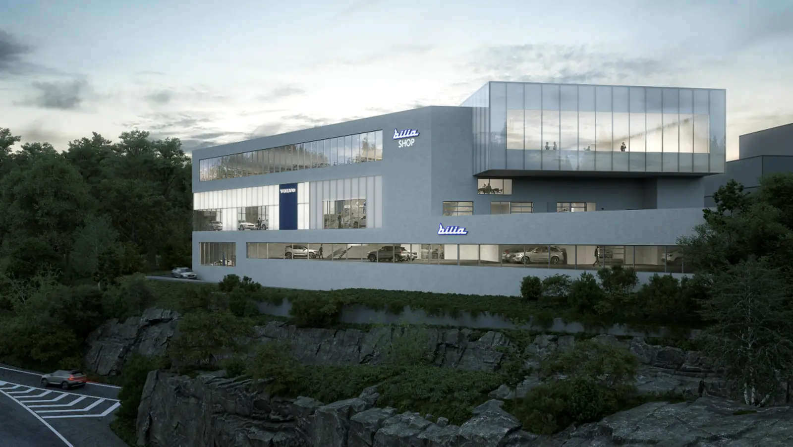 Bilia – Lease of 12,500 sq m mixed-use premises at Brobekk