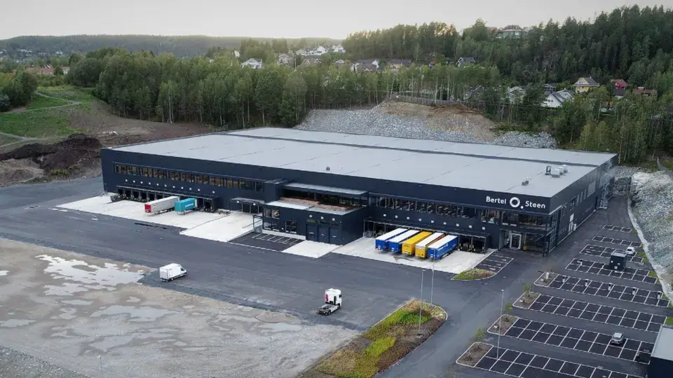 Bertel O. Steen – Reforhandling av 12.500 kvm logistikkbygg på Berger